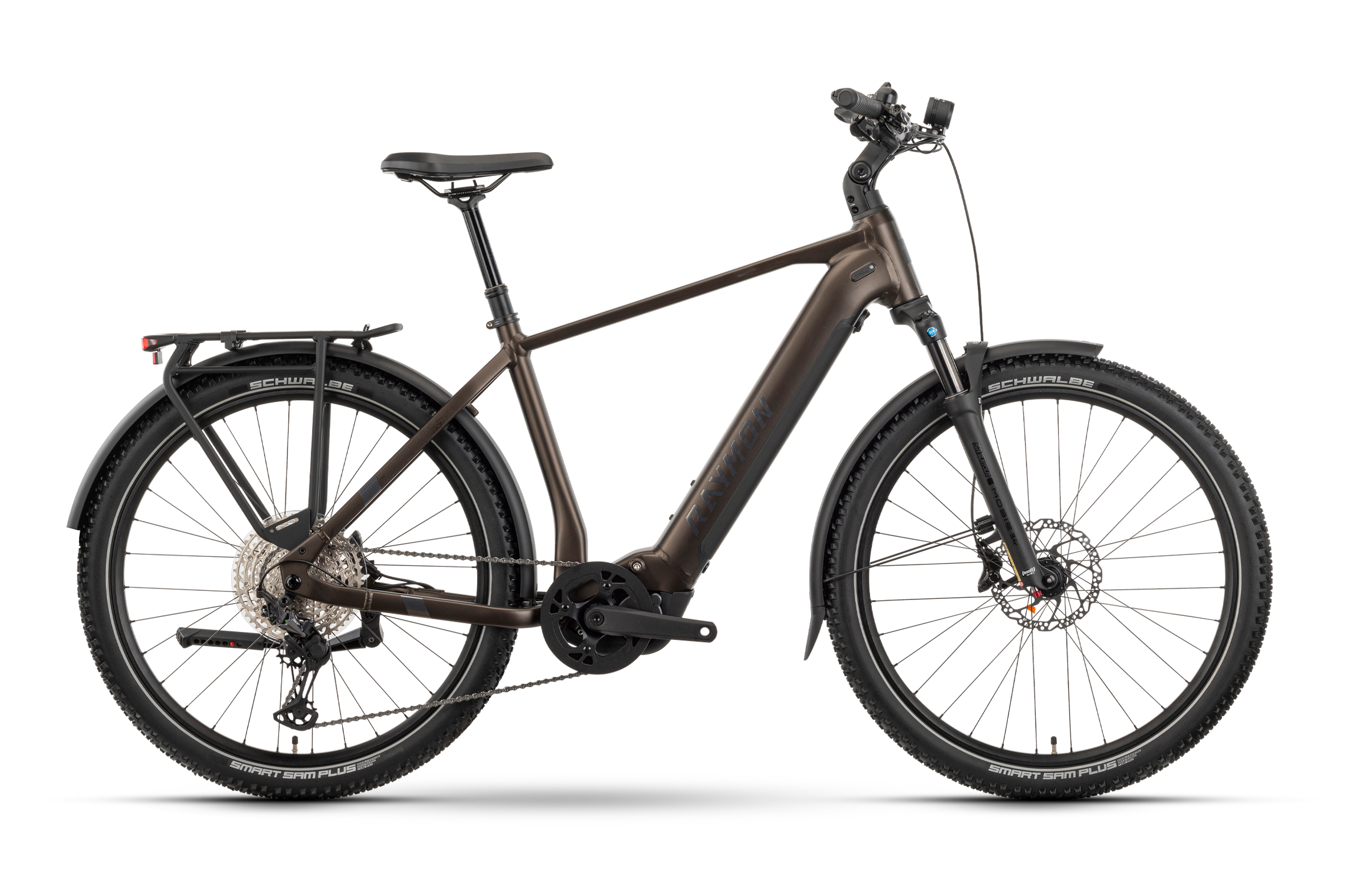 Raymon Tourray Ultra E-Trekkingbikes (braun) 1